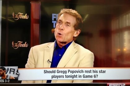 ESPN Wonders Aloud If the Spurs Should Try to Win the NBA Title Tonight