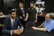 Jun 17, 2013; Boston, MA, USA; Seth Jones is interviewed during a press conference for top prospects for the upcoming 2013 NHL Draft at TD Garden. Mandatory Credit: Greg M. Cooper-USA TODAY Sports