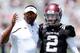 Coach Sumlin and quarterback Manziel