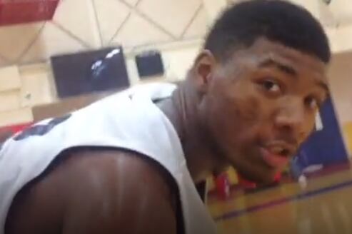 Jarnell Stokes Posts a Vine of a Marcus Smart 360 Dunk