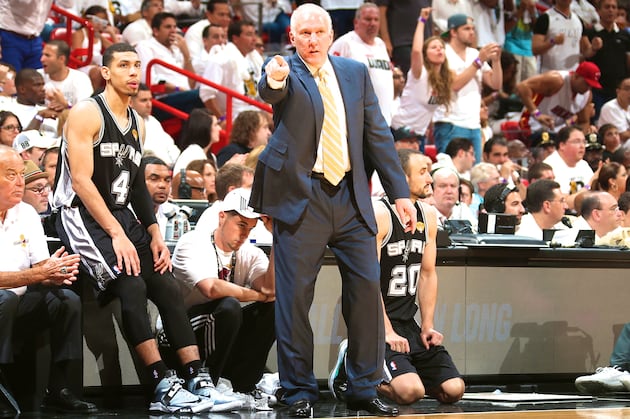 Gregg Popovich Chokes Away Spurs' Best Shot at NBA Title