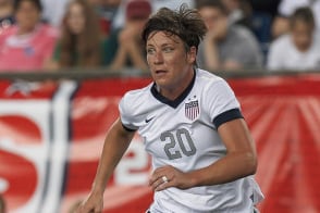 Honored Wambach Hoping to Break Hamm's Goal-Scoring Record Soon