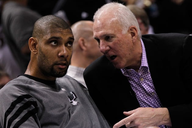 Popovich Explains Decision to Sit Duncan Late in Game 6