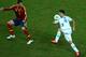 RECIFE, BRAZIL - JUNE 16: Luis Suarez of Uruguay competes with Gerard Pique of Spain during the FIFA Confederations Cup Brazil 2013 Group B match between Spain and Uruguay at the Arena Pernambuco on June 16, 2013 in Recife, Brazil. (Photo by Robert Cianflone/Getty Images)