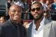 LOS ANGELES, CA - JULY 11: (L-R) UFC fighters Anderson Silva and Jon Jones arrive at the 2012 ESPY Awards at Nokia Theatre L.A. Live on July 11, 2012 in Los Angeles, California. (Photo by Frazer Harrison/Getty Images)