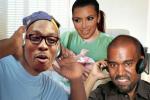 Dwight's Baby Blocks Kim, Kanye's Baby