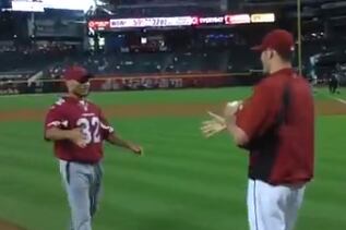 Honey Badger Tyrann Mathieu Owns First Pitch at D'Backs Game