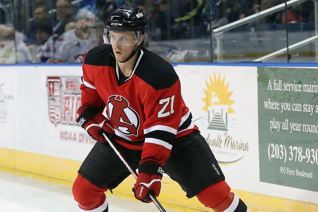 Devils Re-Sign Mattias Tedenby