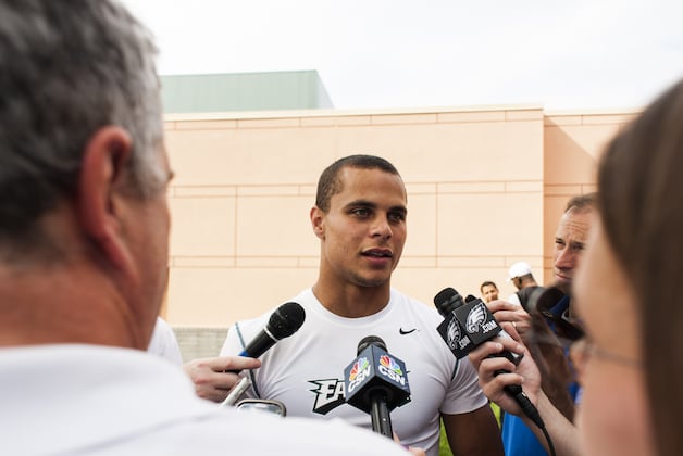 Poyer Facing Early Test with Eagles