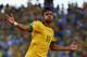 FORTALEZA, BRAZIL - JUNE 19: Neymar of Brazil celebrates scoring the opening goal during the FIFA Confederations Cup Brazil 2013 Group A match between Brazil and Mexico at Castelao on June 19, 2013 in Fortaleza, Brazil. (Photo by Clive Rose/Getty Images)