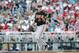 Jun 19, 2013; Omaha, NE, USA; Oregon State Beavers pitcher Matt Boyd (31) looks toward first base during the game against the Indiana Hoosiers during the College World Series at TD Ameritrade Park. Mandatory Credit: Bruce Thorson-USA TODAY Sports