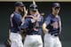 That's how it's done: A little sweep of the ol' division rivals and the Twins are within striking distance of .500.