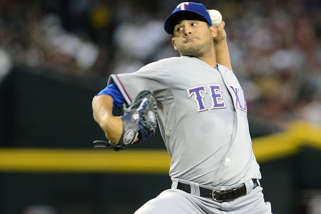 Martin Perez to Start Saturday; Yu Darvish Pushed Back to Tuesday