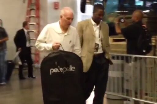 Instagram: Spurs Arrive at Arena for Game 7
