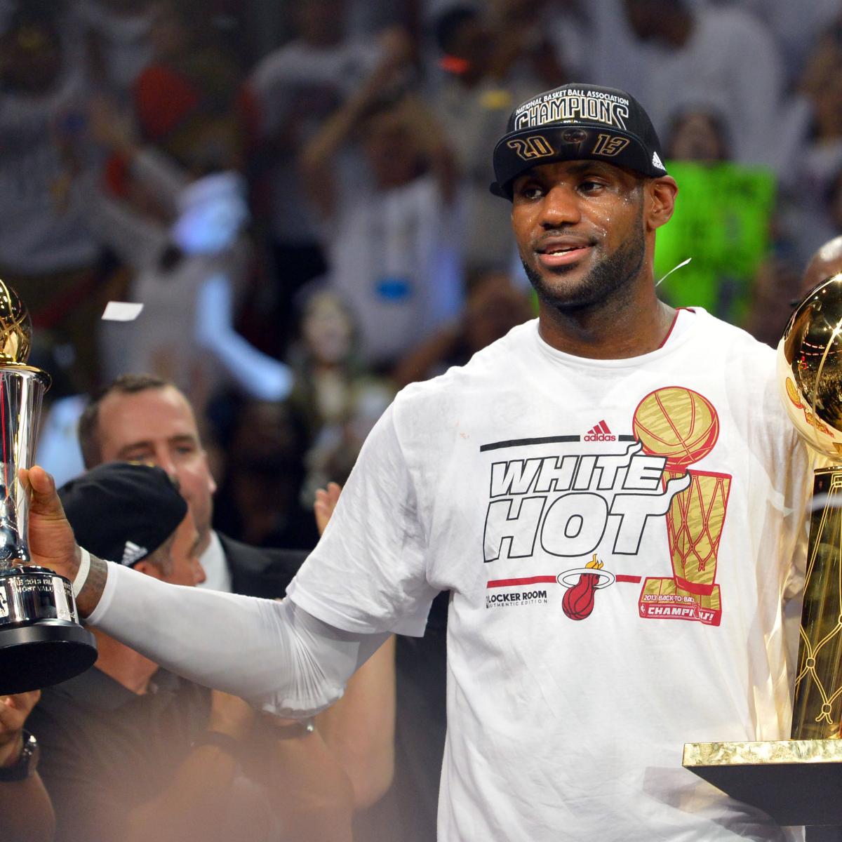 LeBron James Wins 2013 NBA Finals MVP Award | Bleacher Report