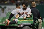 Angel Pagan Carted Off the Field During His Rehab Assignment