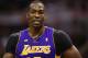 SAN ANTONIO, TX - APRIL 21: Dwight Howard #12 of the Los Angeles Lakers during Game One of the Western Conference Quarterfinals of the 2013 NBA Playoffs at AT&T Center on April 21, 2013 in San Antonio, Texas. NOTE TO USER: User expressly acknowledges and agrees that, by downloading and or using this photograph, User is consenting to the terms and conditions of the Getty Images License Agreement. (Photo by Ronald Martinez/Getty Images)