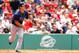 BOSTON, MA - JUNE 18: Wil Myers #9 of the Tampa Bay Rays flies out in his first major league at bat against the Boston Red Sox during the game on June 18, 2013 at Fenway Park in Boston, Massachusetts. (Photo by Jared Wickerham/Getty Images)