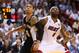 MIAMI, FL - JUNE 20: LeBron James #6 of the Miami Heat boxes out Danny Green #4 of the San Antonio Spurs in the fourth quarter during Game Seven of the 2013 NBA Finals at AmericanAirlines Arena on June 20, 2013 in Miami, Florida. NOTE TO USER: User expressly acknowledges and agrees that, by downloading and or using this photograph, User is consenting to the terms and conditions of the Getty Images License Agreement. (Photo by Mike Ehrmann/Getty Images)