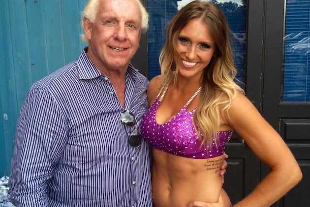 Flair's Daughter Debuts at NXT