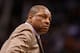 PHOENIX, AZ - FEBRUARY 22: Head coach Doc Rivers of the Boston Celtics looks on during the NBA game against the Phoenix Suns at US Airways Center on February 22, 2013 in Phoenix, Arizona. The Celtics defeated the Suns 113-88. NOTE TO USER: User expressly acknowledges and agrees that, by downloading and or using this photograph, User is consenting to the terms and conditions of the Getty Images License Agreement. (Photo by Christian Petersen/Getty Images)
