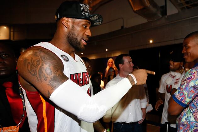 LeBron's Reward? Time off for Exemplary Behavior
