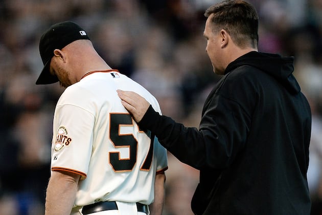 Pregame Notes: Gaudin Hurts All Over, Bochy Sticks with Affeldt, Etc.