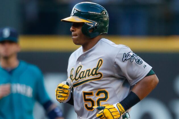 Yoenis Cespedes Heads Homer Parade in A's Win at Seattle
