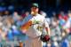 NEW YORK, NY - MAY 04: Bartolo Colon #40 of the Oakland Athletics tosses the ball on the mound before he was taken out of a game against the New York Yankees in the sixth inning at Yankee Stadium on May 4, 2013 in the Bronx borough of New York City. (Photo by Jim McIsaac/Getty Images)