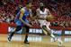 HOUSTON, TX - MAY 03: Thabo Sefolosha #2 of the Oklahoma City Thunder defends against James Harden #23 of the Houston Rockets in Game Six of the Western Conference Quarterfinals of the 2013 NBA Playoffs at the Toyota Center on May 3, 2013 in Houston, Texas. NOTE TO USER: User expressly acknowledges and agrees that, by downloading and or using this photograph, User is consenting to the terms and conditions of the Getty Images License Agreement. (Photo by Scott Halleran/Getty Images)