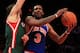 NEW YORK, NY - FEBRUARY 23: Shawne Williams #3 of the New York Knicks shoots against the Milwaukee Bucks at Madison Square Garden on February 23, 2011 in New York City. NOTE TO USER: User expressly acknowledges and agrees that, by downloading and/or using this Photograph, User is consenting to the terms and conditions of the Getty Images License Agreement. The Knicks defeated the Buck 114-108. (Photo by Chris Trotman/Getty Images)