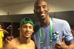 Kobe Kicks It with Neymar Post-Win