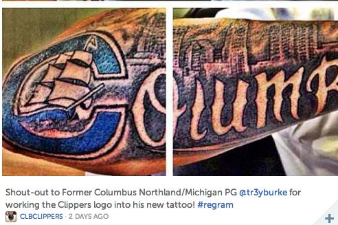 NBA Draft 2013: Trey Burke's Columbus Arm Tattoo (PHOTO)
