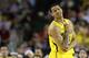 ATLANTA, GA - APRIL 08: Trey Burke #3 of the Michigan Wolverines reacts in the secon dhalf against the Louisville Cardinals during the 2013 NCAA Men's Final Four Championship at the Georgia Dome on April 8, 2013 in Atlanta, Georgia. (Photo by Streeter Lecka/Getty Images)