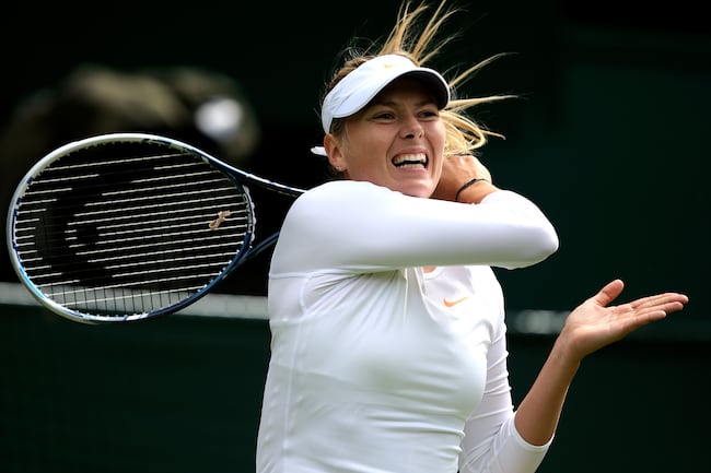 Sharapova Beats Mladenovic in Wimbledon's 1st Rd