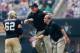 Herb Hand celebrates on the sideline (image via InsideVandy.com).