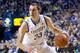 Jan 2, 2013; Lexington, KY, USA; Kentucky Wildcats forward Kyle Wiltjer (33) dribbles the ball against the Eastern Michigan Eagles at Rupp Arena. Kentucky defeated Eastern Michigan 90-38. Mandatory Credit: Mark Zerof-USA TODAY Sports