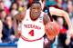 DAYTON, OH - MARCH 24: Victor Oladipo #4 of the Indiana Hoosiers handles the ball against the Temple Owls in the second half during the third round of the 2013 NCAA Men's Basketball Tournament at UD Arena on March 24, 2013 in Dayton, Ohio. (Photo by Joe Robbins/Getty Images)