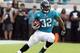 JACKSONVILLE, FL - NOVEMBER 27: Maurice Jones-Drew #32 of the Jacksonville Jaguars runs for yardage during the game against the Houston Texans at EverBank Field on November 27, 2011 in Jacksonville, Florida. (Photo by Sam Greenwood/Getty Images)
