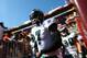 Oct 16, 2011; Landover, MD, USA; Philadelphia Eagles quarterback Michael Vick (7) walks out of the tunnel during the team introduction before the game against the Washington Redskins at FedEx Field. Mandatory Credit: James Lang-USA TODAY Sports