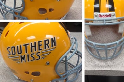 Southern Miss Unveils New Helmet Decals