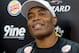 RIO DE JANEIRO, BRAZIL - JUNE 12: Anderson Silva speaks during a press conference for UFC 162 at X-Gym on June 12, 2013 in Rio de Janeiro, Brazil. (Photo by Buda Mendes/Getty Images)