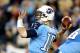 NASHVILLE, TN - DECEMBER 17: Quarterback Jake Locker #10 of the Tennessee Titans throws a pass against the New York Jets at LP Field on December 17, 2012 in Nashville, Tennessee. (Photo by Andy Lyons/Getty Images)