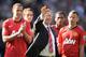 Sir Alex Ferguson after his final game as United manager.