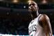 BOSTON, MA - APRIL 28: Kevin Garnett #5 of the Boston Celtics reacts following their overtime win against the New York Knicks during Game Four of the Eastern Conference Quarterfinals of the 2013 NBA Playoffs on April 28, 2013 at TD Garden in Boston, Massachusetts. NOTE TO USER: User expressly acknowledges and agrees that, by downloading and or using this photograph, User is consenting to the terms and conditions of the Getty Images License Agreement. (Photo by Jared Wickerham/Getty Images)