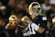 SOUTH BEND, IN - SEPTEMBER 22: Quarterback Tommy Rees #11 of the Notre Dame Fighting Irish looks to pass against the Michigan Wolverines in the third quarter at Notre Dame Stadium on September 22, 2012 in South Bend, Indiana. (Photo by Jonathan Daniel/Getty Images)