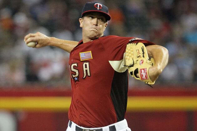 Gibson Eases into His Twins Routine