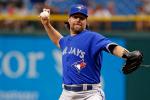 Dickey Tosses Complete Game Shutout vs. Rays