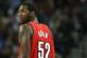 OAKLAND, CA - NOVEMBER 18: Greg Oden #52 of the Portland Trail Blazers looks on in the fourth quarter against the Golden State Warriors during an NBA game on November 18, 2008 at Oracle Arena in Oakland, California. NOTE TO USER: User expressly acknowledges and agrees that, by downloading and or using this photograph, User is consenting to the terms and conditions of the Getty Images License Agreement. (Photo by Jed Jacobsohn/Getty Images)