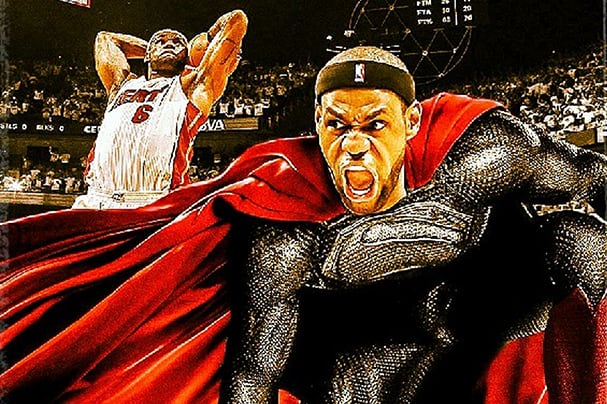 LeBron's Mom Thinks He's Superman